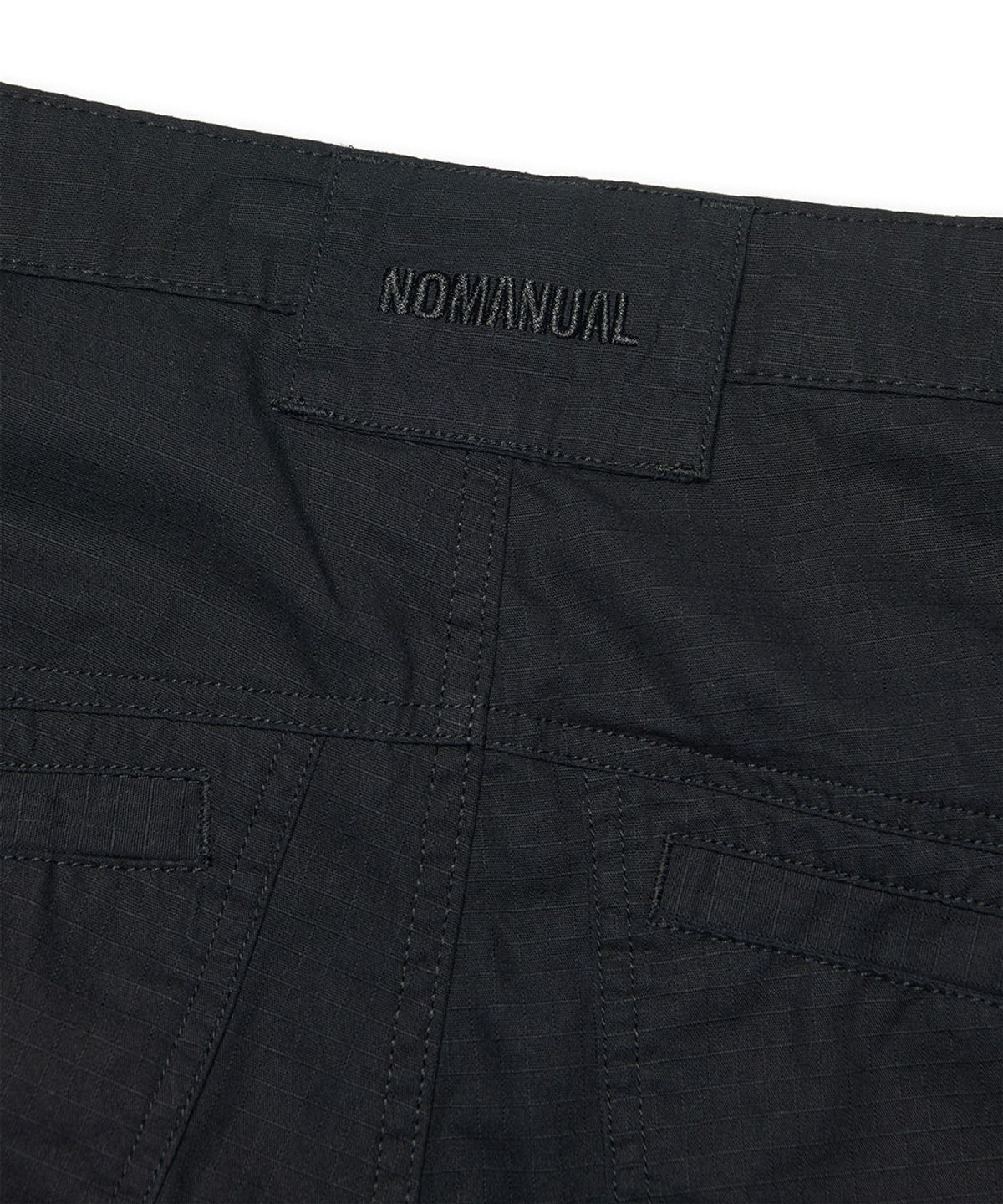 노매뉴얼(NOMANUAL) N.P UTILITY PANTS - BLACK