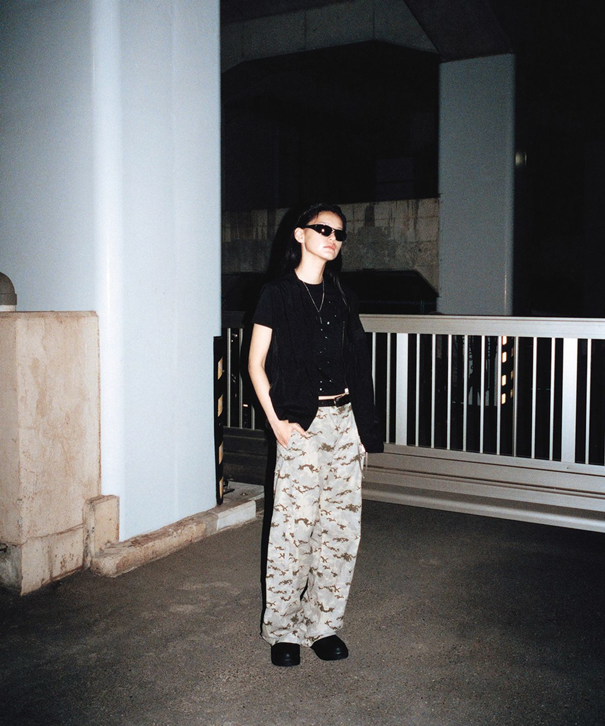 노매뉴얼(NOMANUAL) N.P UTILITY PANTS - DIGITAL CAMO