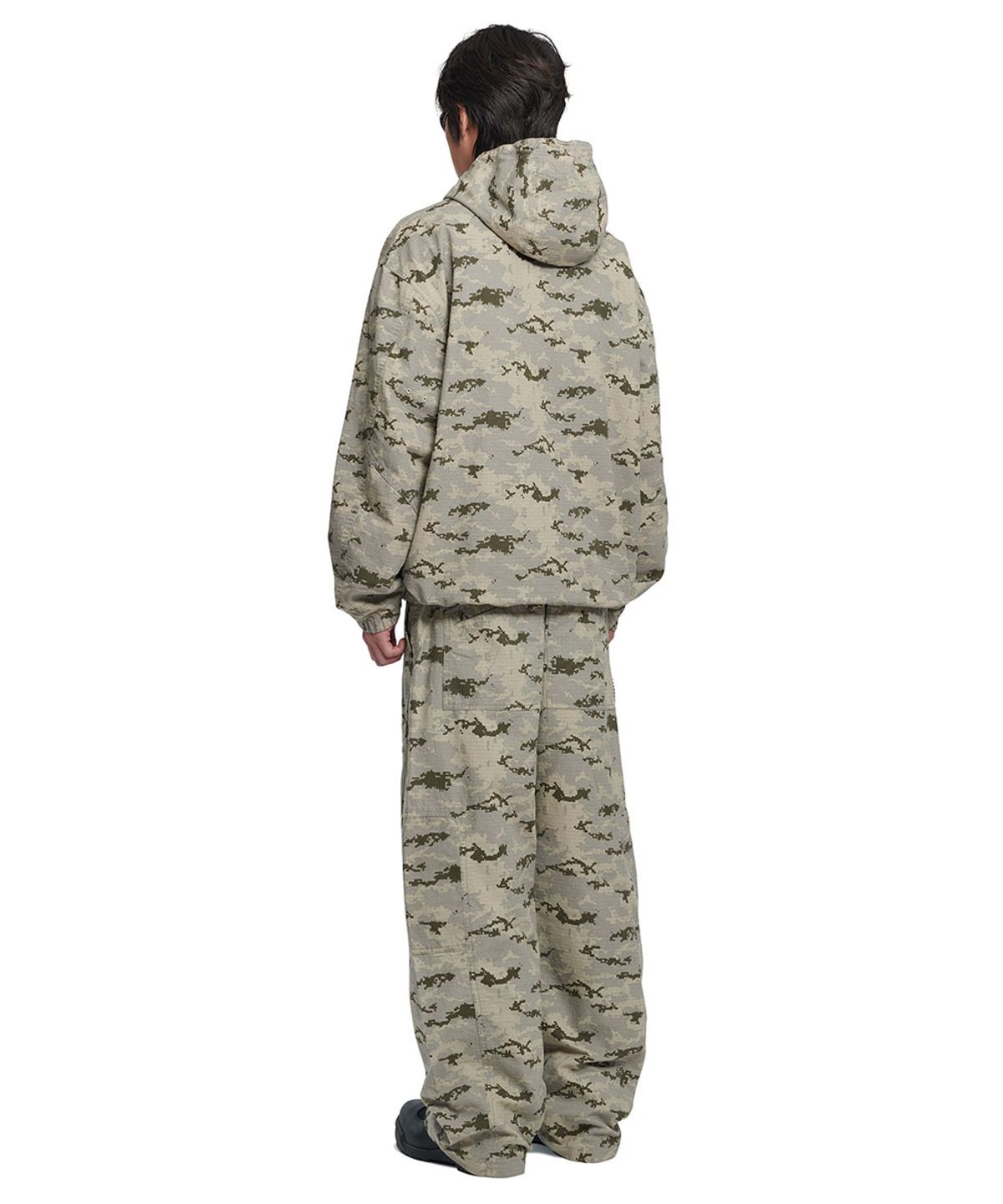 노매뉴얼(NOMANUAL) N.P UTILITY PANTS - DIGITAL CAMO