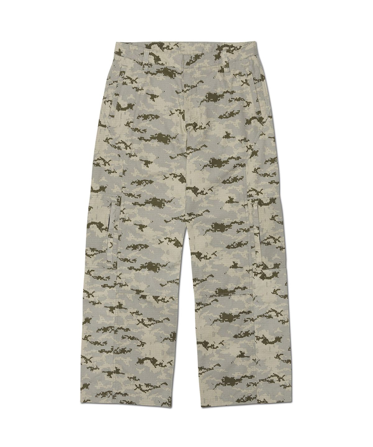 노매뉴얼(NOMANUAL) N.P UTILITY PANTS - DIGITAL CAMO