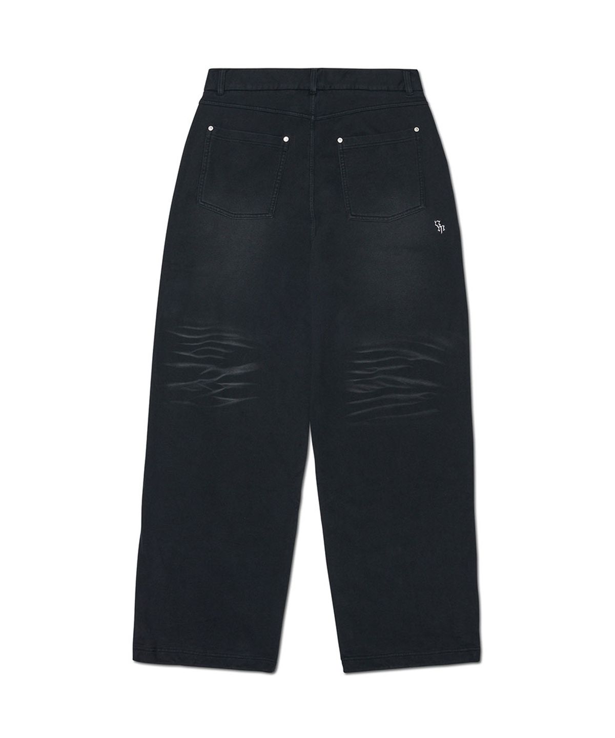 노매뉴얼(NOMANUAL) J.P WASHED SWEATPANTS - WASHED BLACK