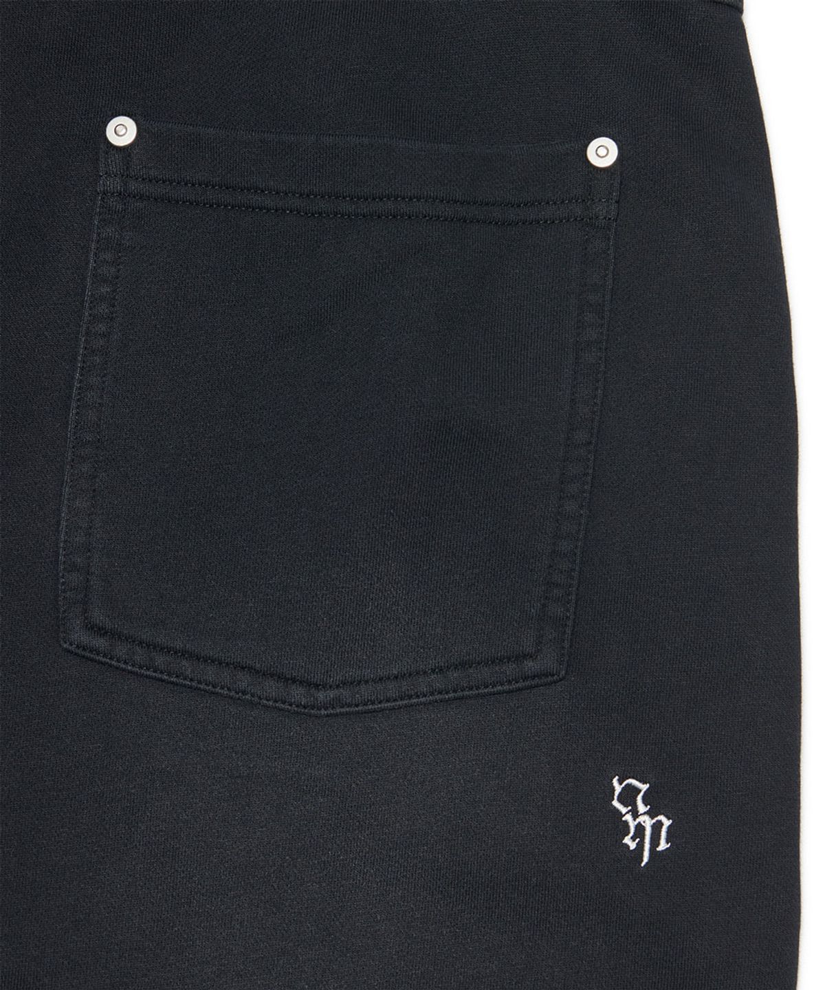 노매뉴얼(NOMANUAL) J.P WASHED SWEATPANTS - WASHED BLACK