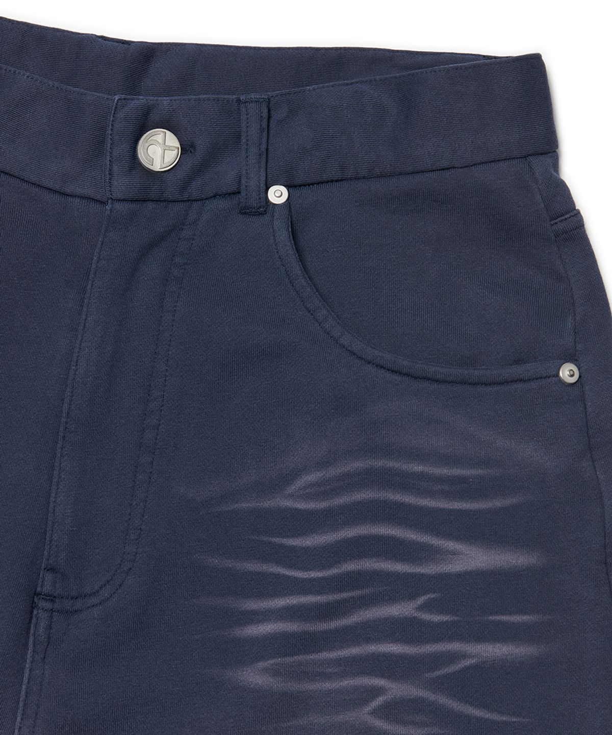 노매뉴얼(NOMANUAL) J.P WASHED SWEATPANTS - WASHED NAVY