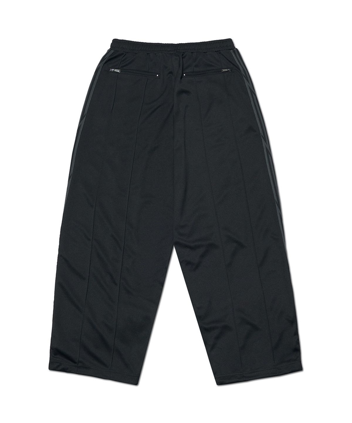 노매뉴얼(NOMANUAL) NM WIDE TRACK PANTS - BLACK