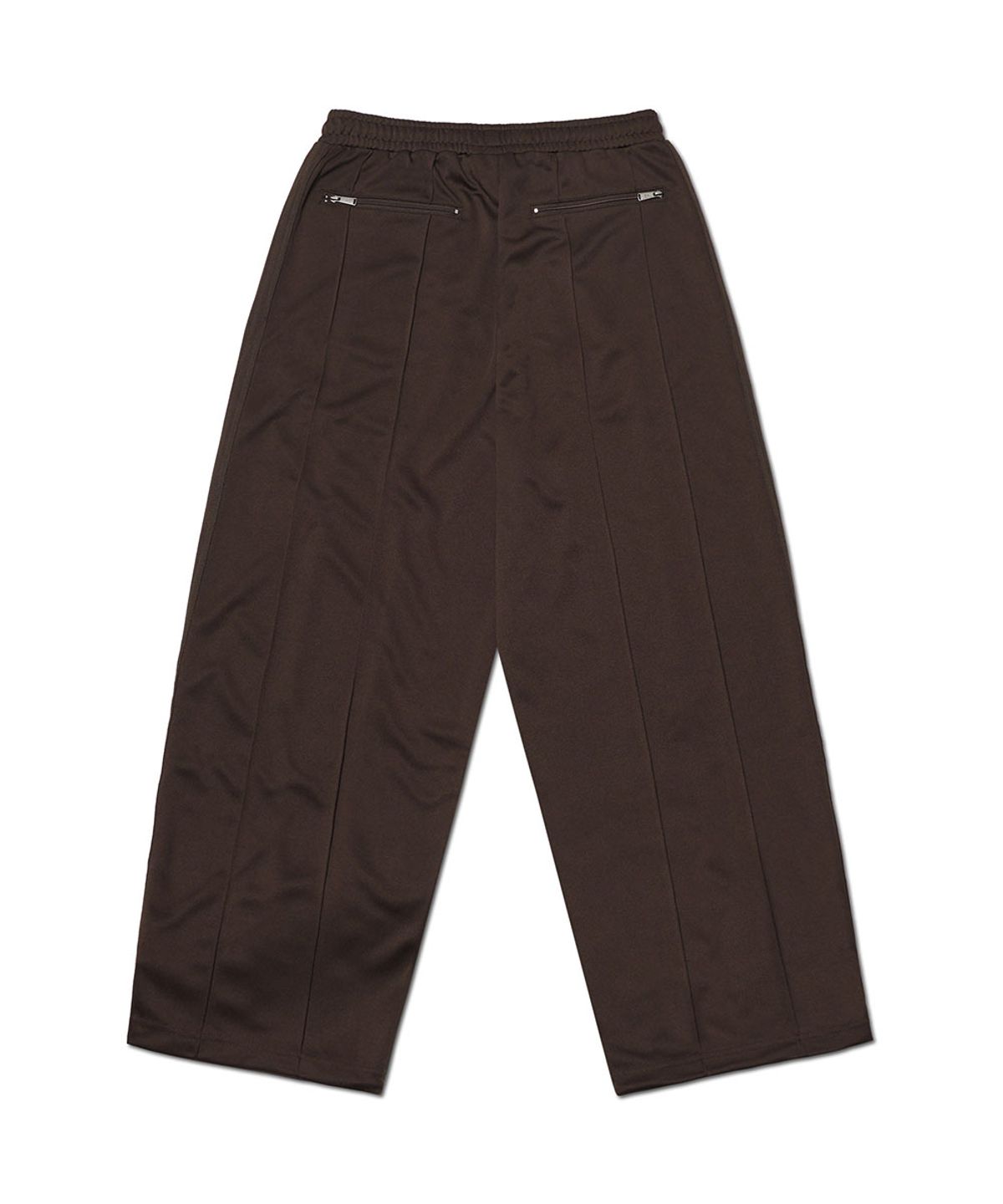 노매뉴얼(NOMANUAL) NM WIDE TRACK PANTS - BROWN