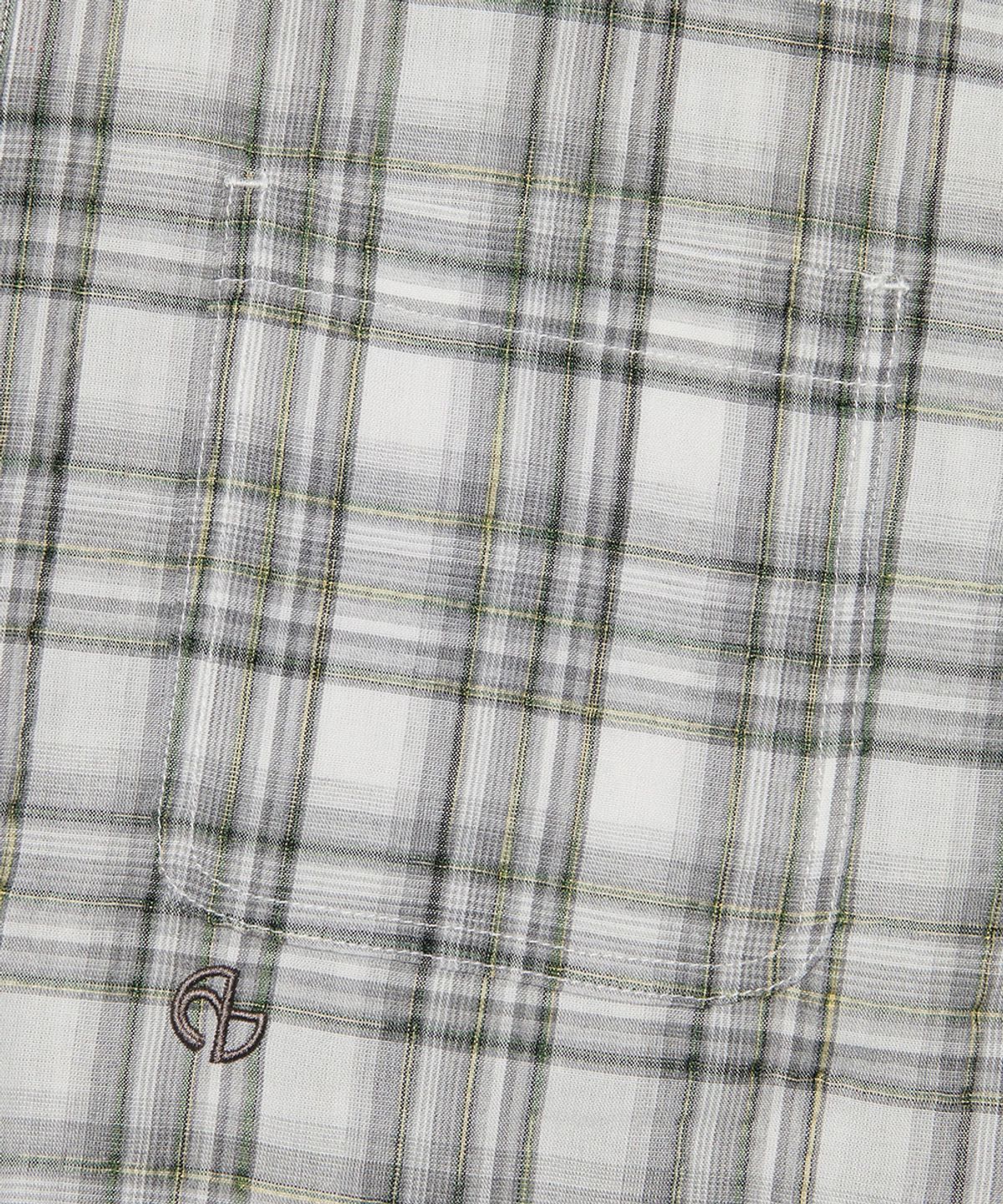 노매뉴얼(NOMANUAL) NEO CHECK SHIRT - BLACK