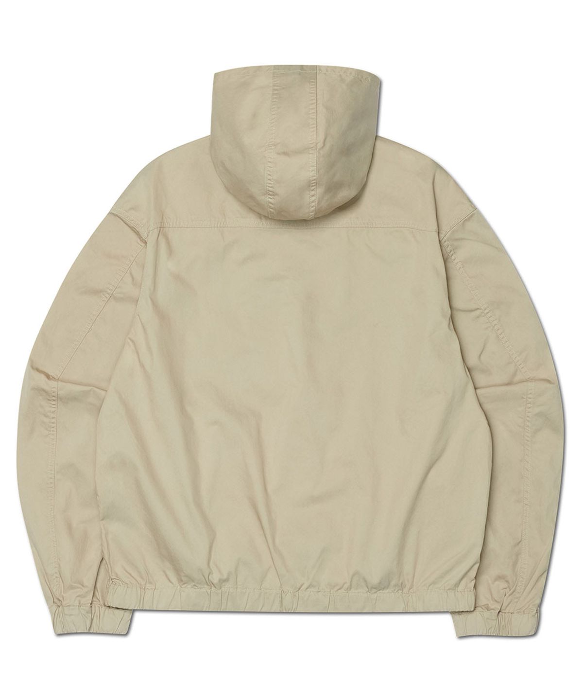 노매뉴얼(NOMANUAL) W.C HOODED JACKET - BEIGE