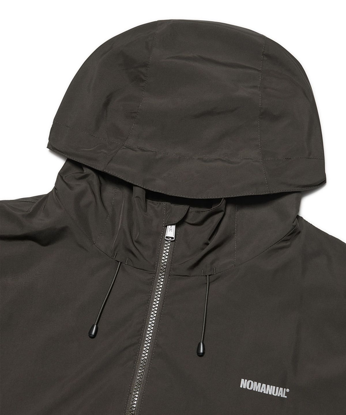 노매뉴얼(NOMANUAL) PENON WINDLOCK JACKET - CHARCOAL