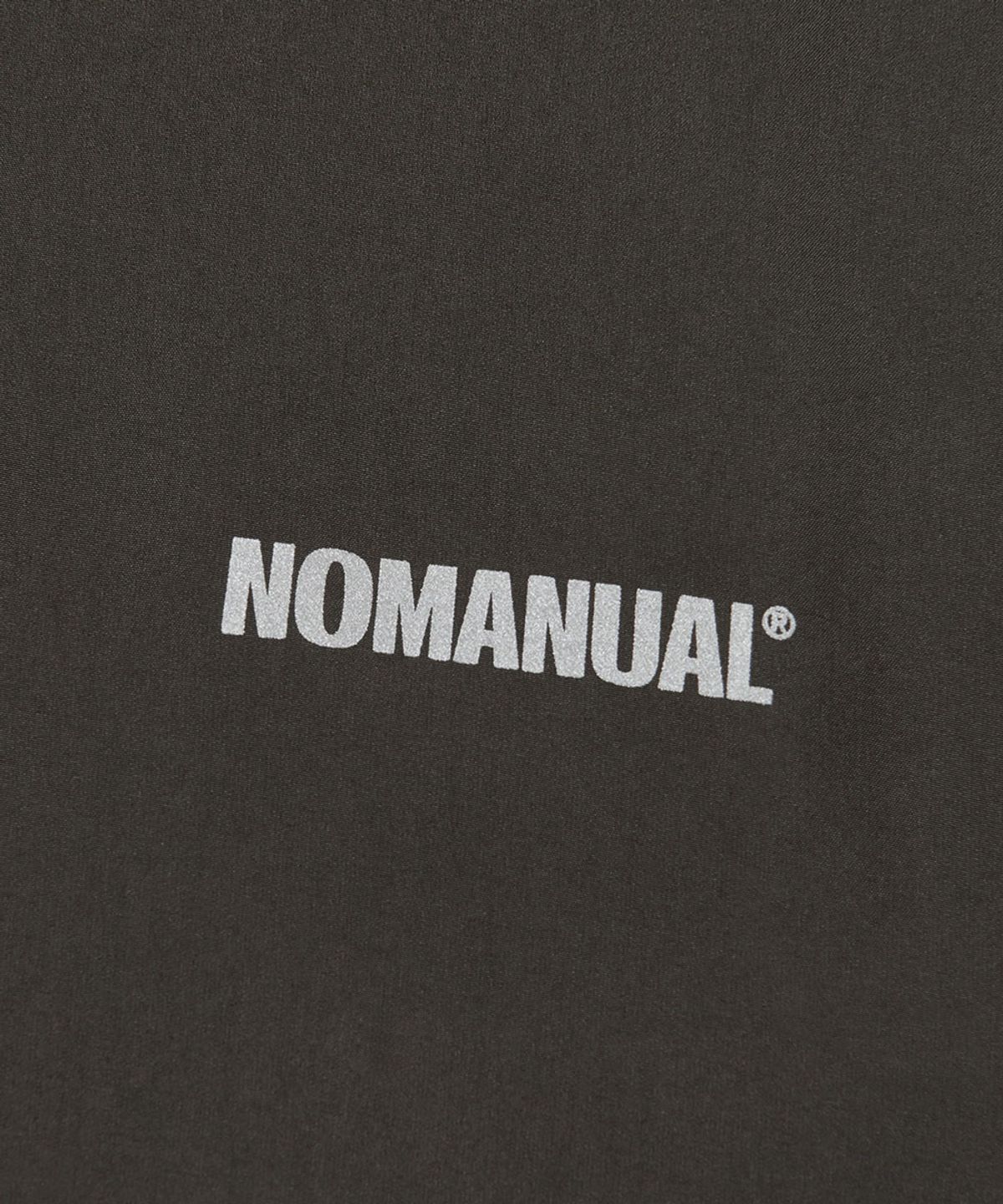 노매뉴얼(NOMANUAL) PENON WINDLOCK JACKET - CHARCOAL