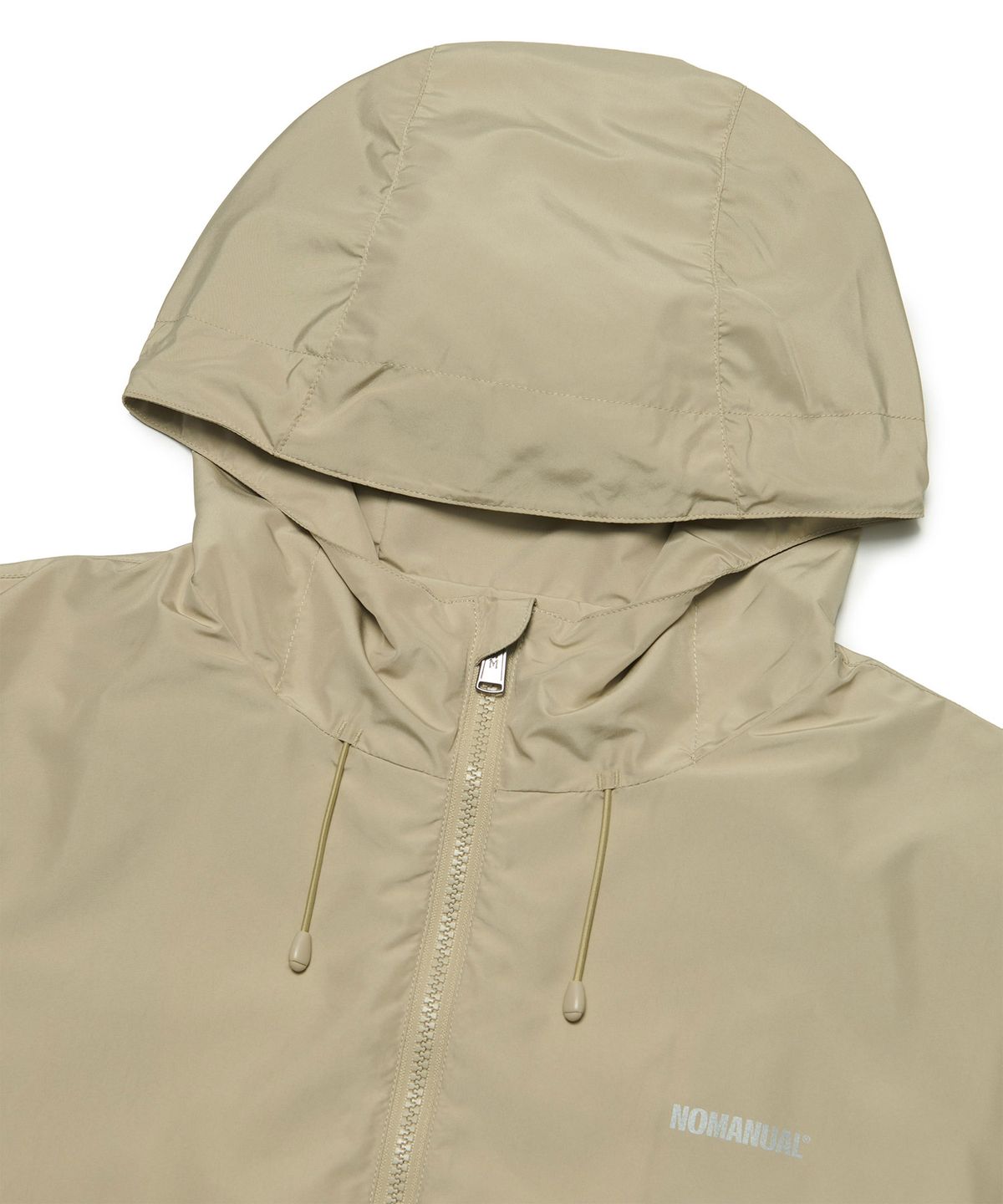 노매뉴얼(NOMANUAL) PENON WINDLOCK JACKET - SAND GRAY