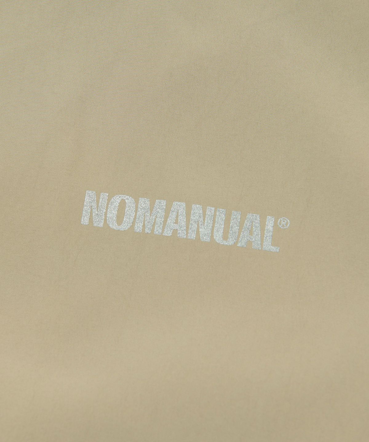노매뉴얼(NOMANUAL) PENON WINDLOCK JACKET - SAND GRAY