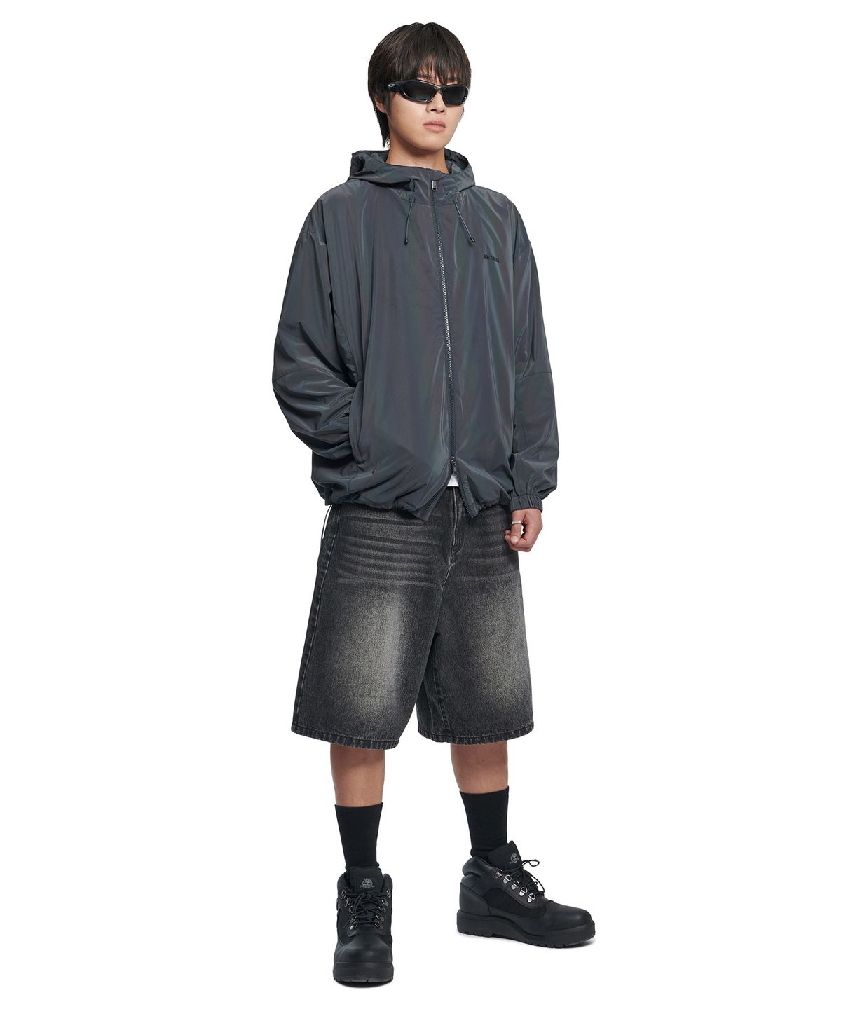 노매뉴얼(NOMANUAL) PENON WINDLOCK JACKET - REFLECTIVE