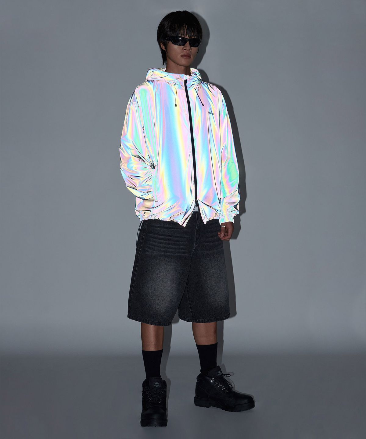 노매뉴얼(NOMANUAL) PENON WINDLOCK JACKET - REFLECTIVE