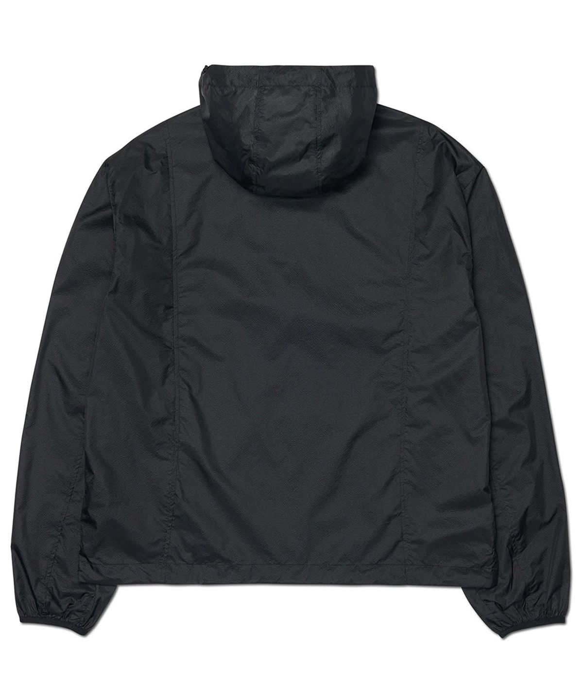 노매뉴얼(NOMANUAL) DUNE LIGHT NYLON JACKET - BLACK