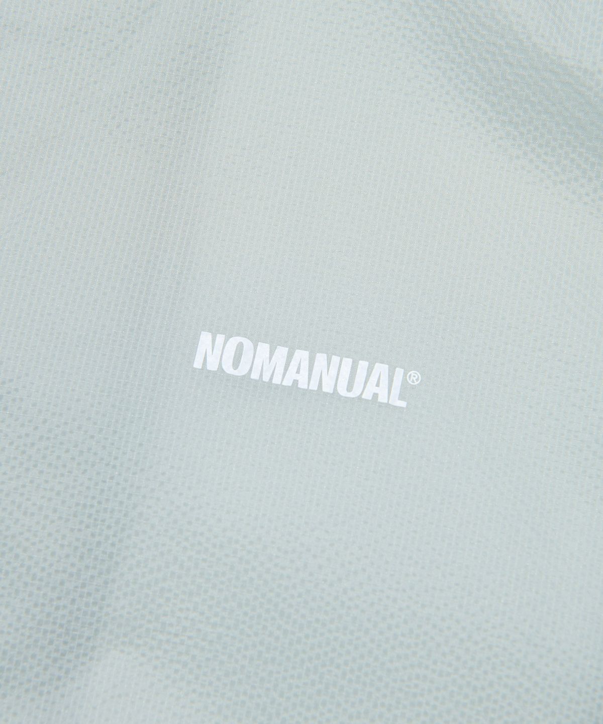 노매뉴얼(NOMANUAL) DUNE LIGHT NYLON JACKET - GRAY