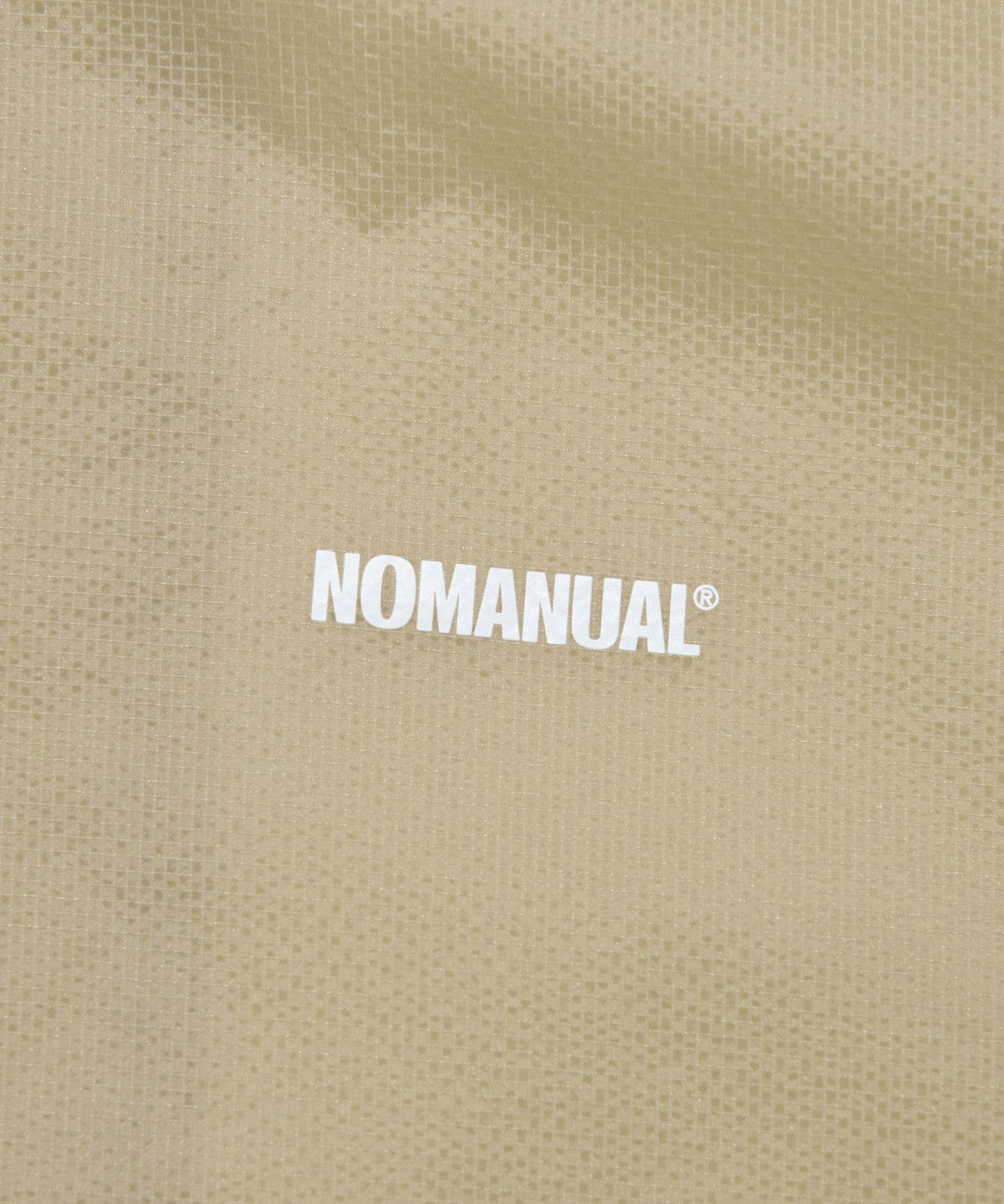 노매뉴얼(NOMANUAL) DUNE LIGHT NYLON JACKET - BEIGE