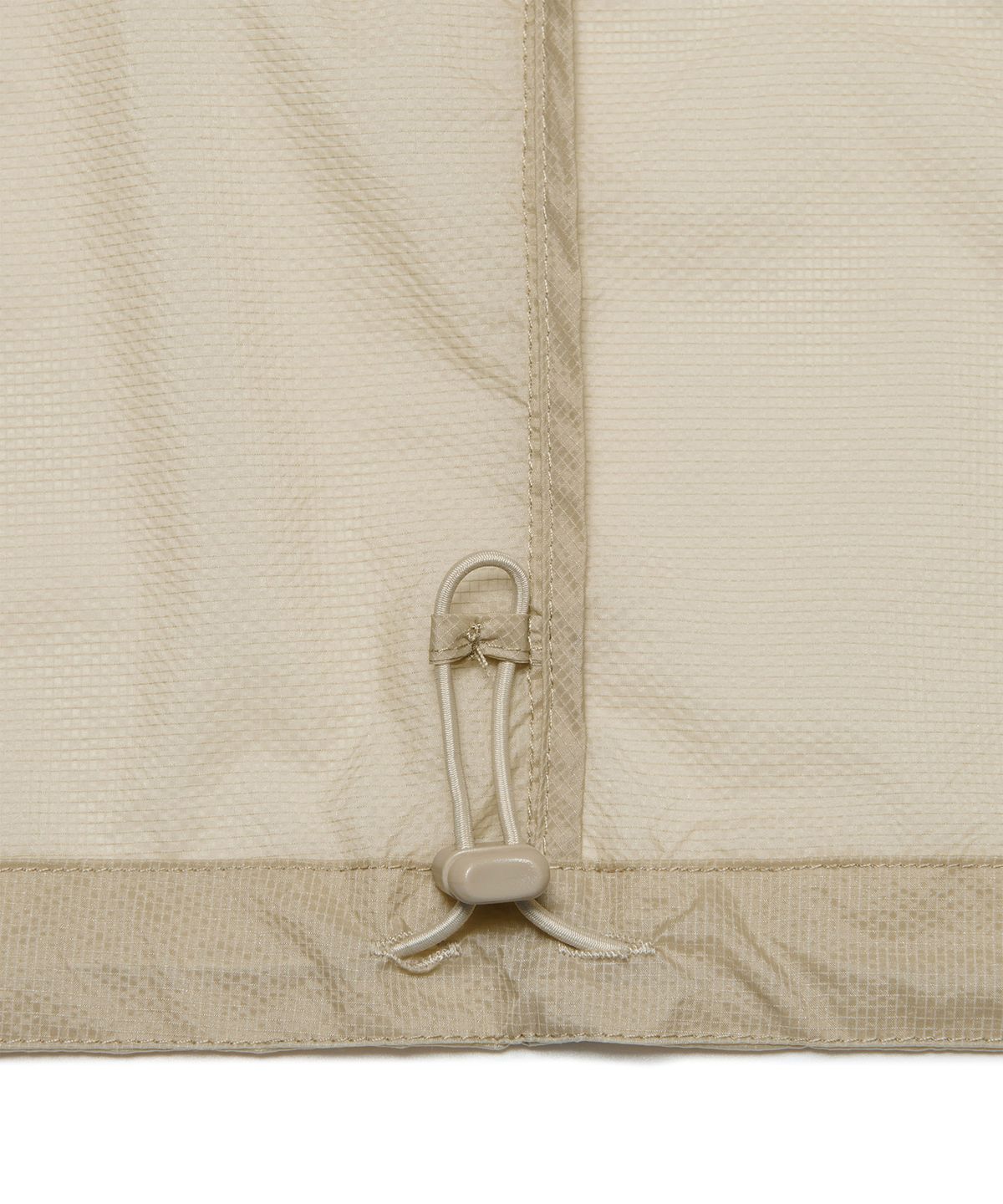 노매뉴얼(NOMANUAL) DUNE LIGHT NYLON JACKET - BEIGE