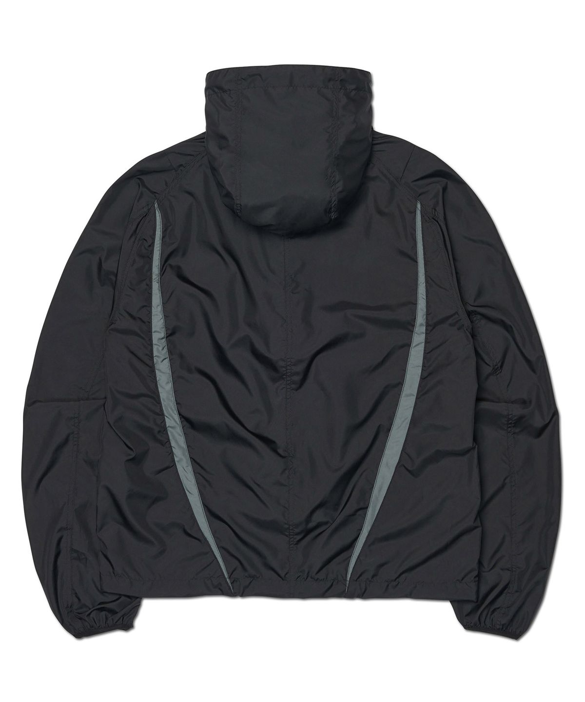 노매뉴얼(NOMANUAL) LIGHT SLASH JACKET - BLACK