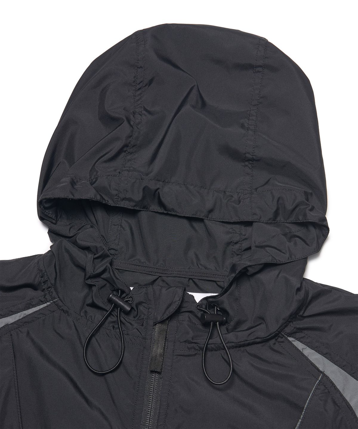 노매뉴얼(NOMANUAL) LIGHT SLASH JACKET - BLACK