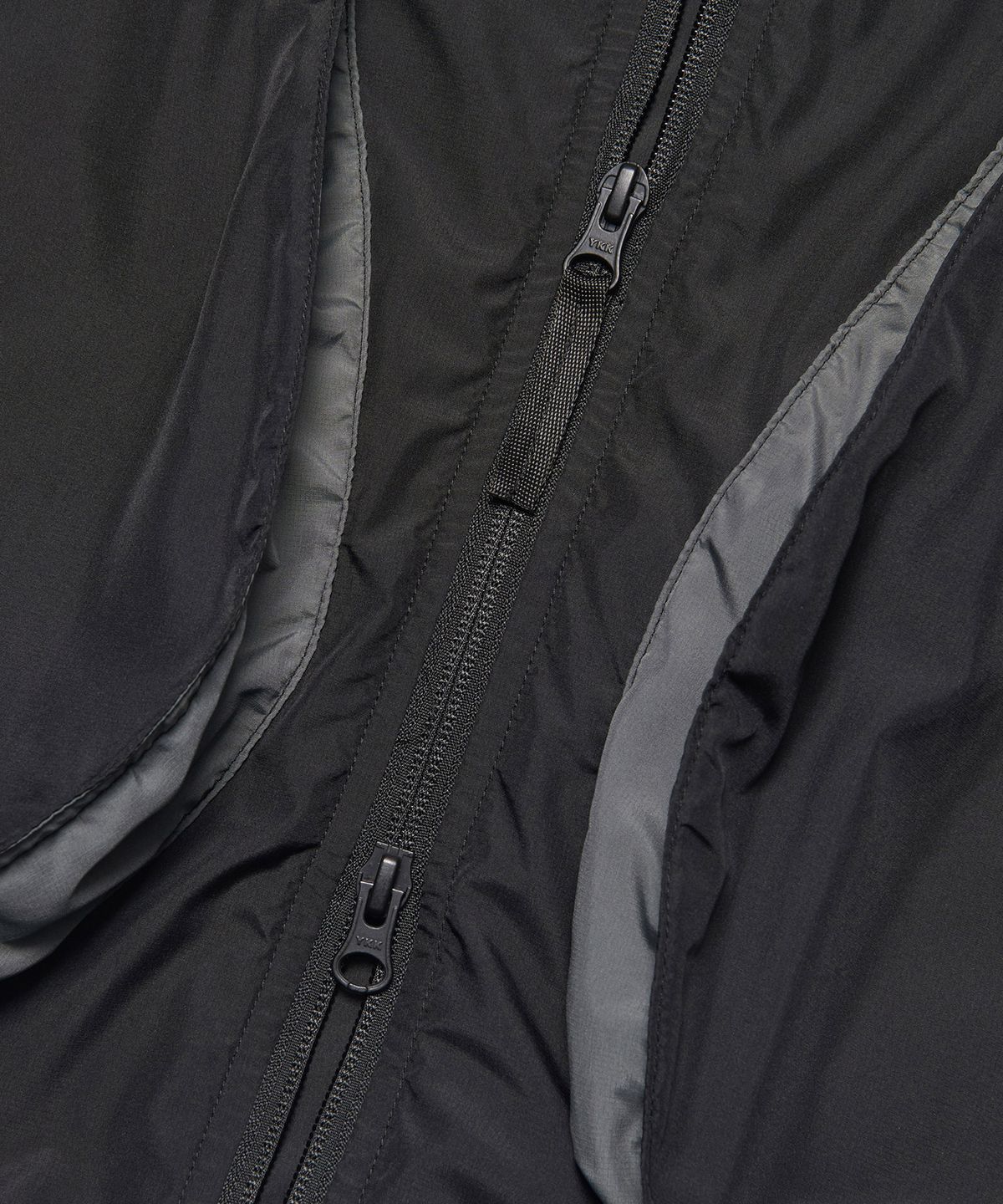 노매뉴얼(NOMANUAL) LIGHT SLASH JACKET - BLACK