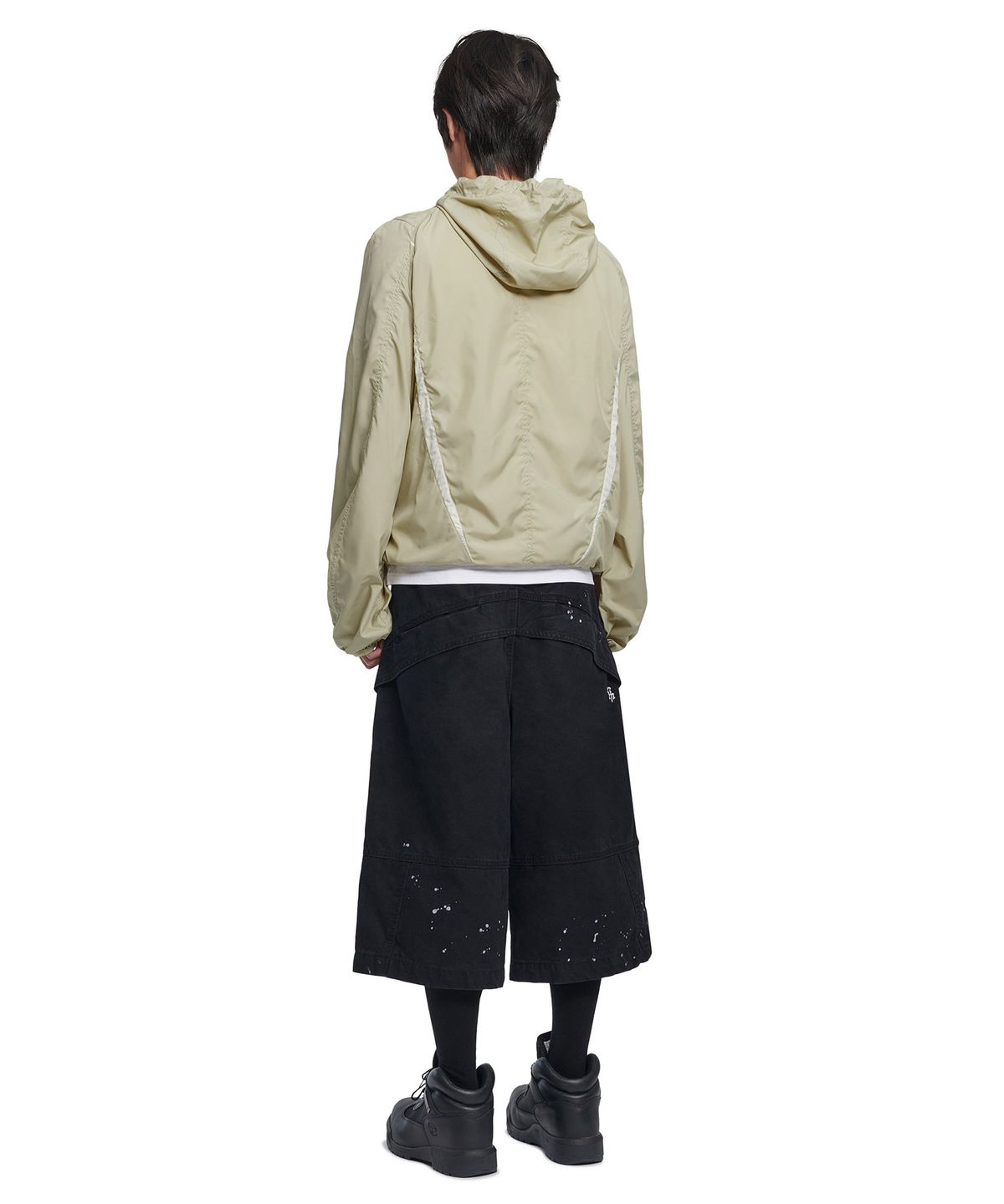 노매뉴얼(NOMANUAL) LIGHT SLASH JACKET - BEIGE