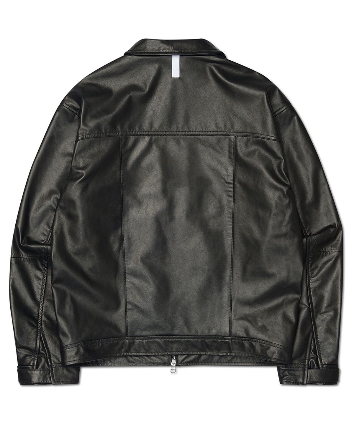 노매뉴얼(NOMANUAL) NEO LEATHER JACKET - BLACK