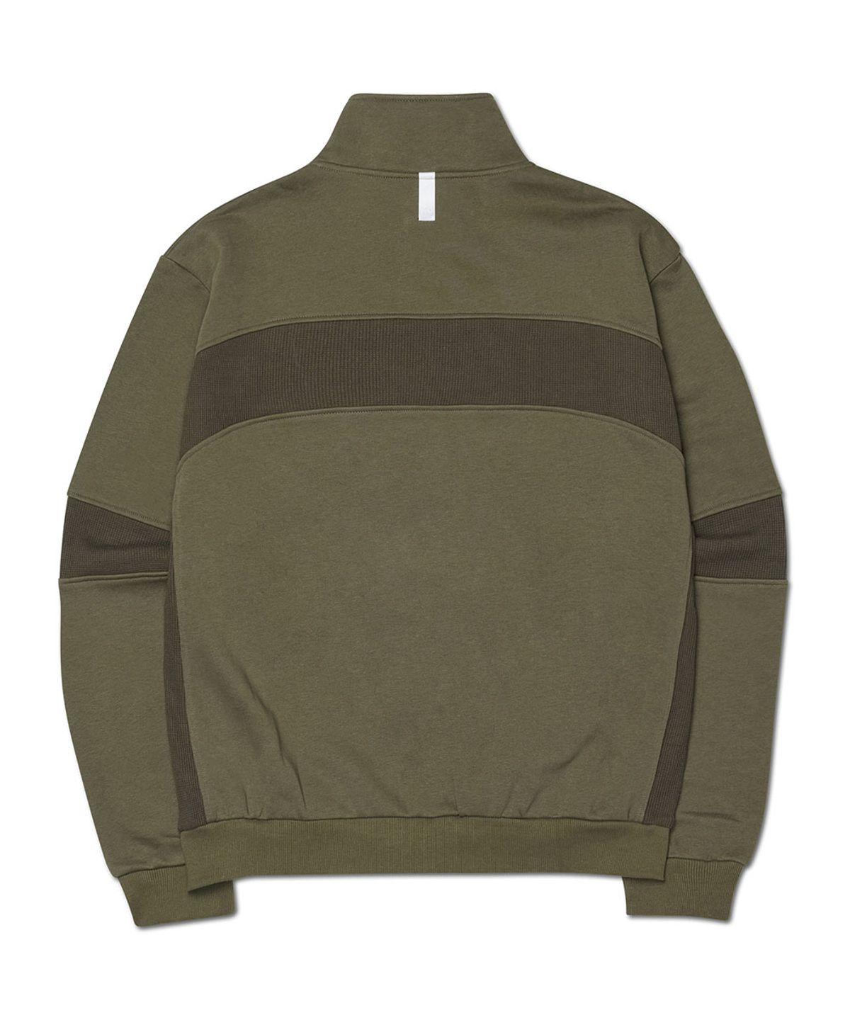 노매뉴얼(NOMANUAL) NM WAFFLE BLENDED JERSEY - KHAKI