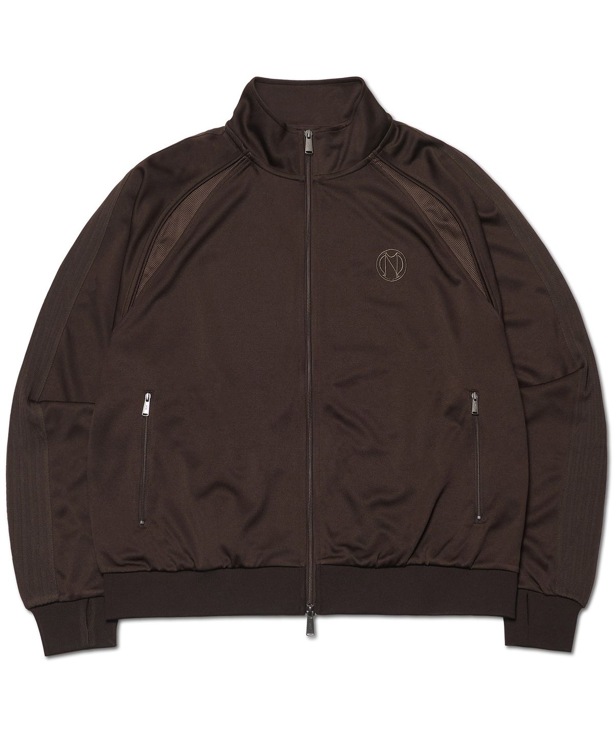 노매뉴얼(NOMANUAL) NM WIDE TRACK TOP - BROWN