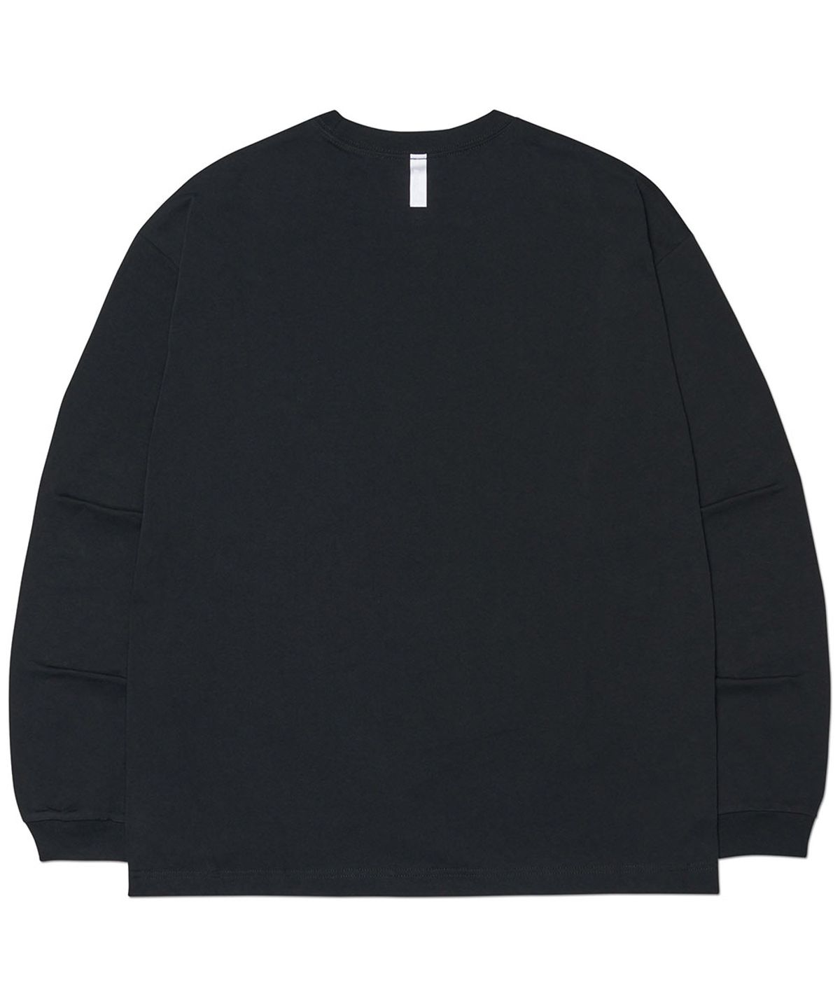 노매뉴얼(NOMANUAL) F.P LONG SLEEVE TEE - BLACK