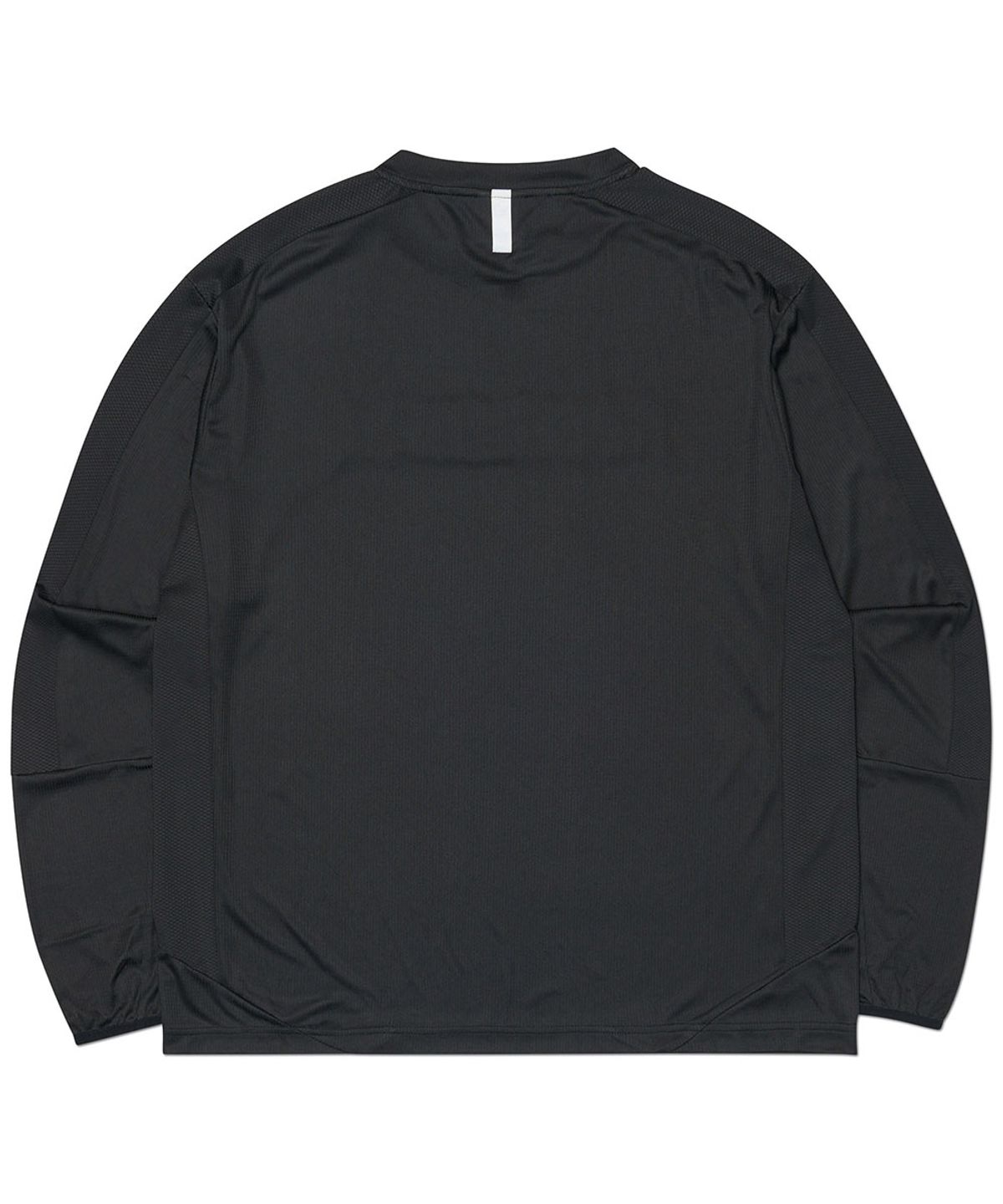 노매뉴얼(NOMANUAL) STATIC MESH LONG SLEEVE - BLACK