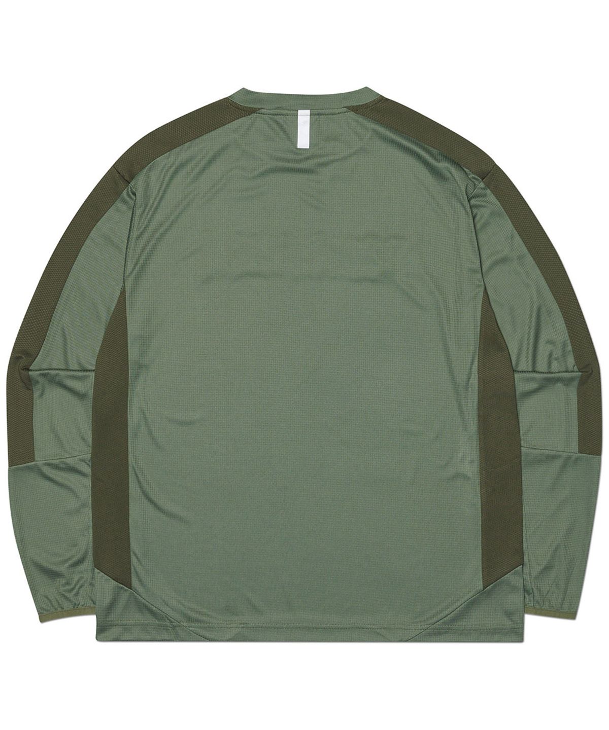 노매뉴얼(NOMANUAL) STATIC MESH LONG SLEEVE - KHAKI