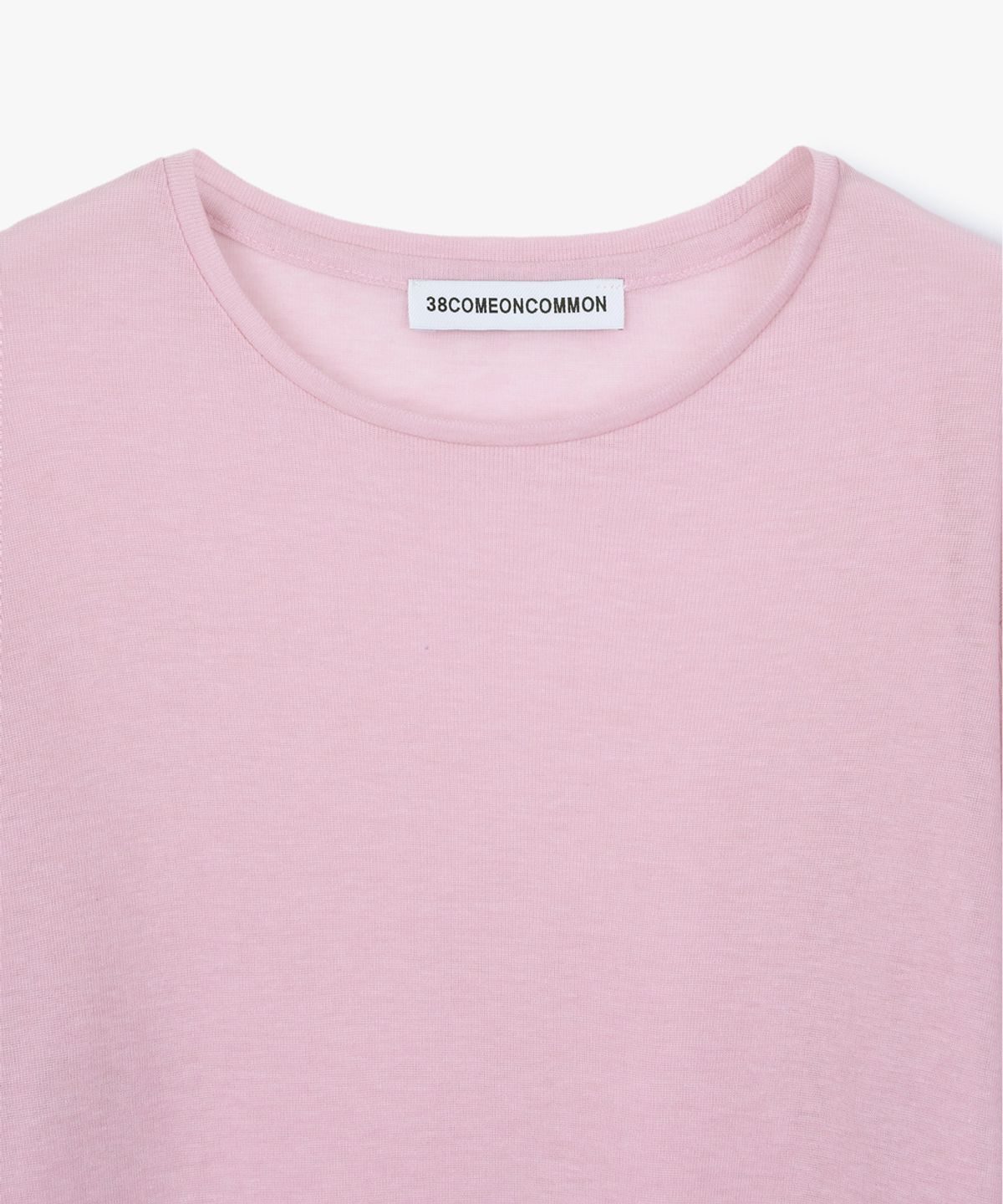 38컴온커먼(38COMEONCOMMON) Sheer Touch Long Sleeve (Light Pink)