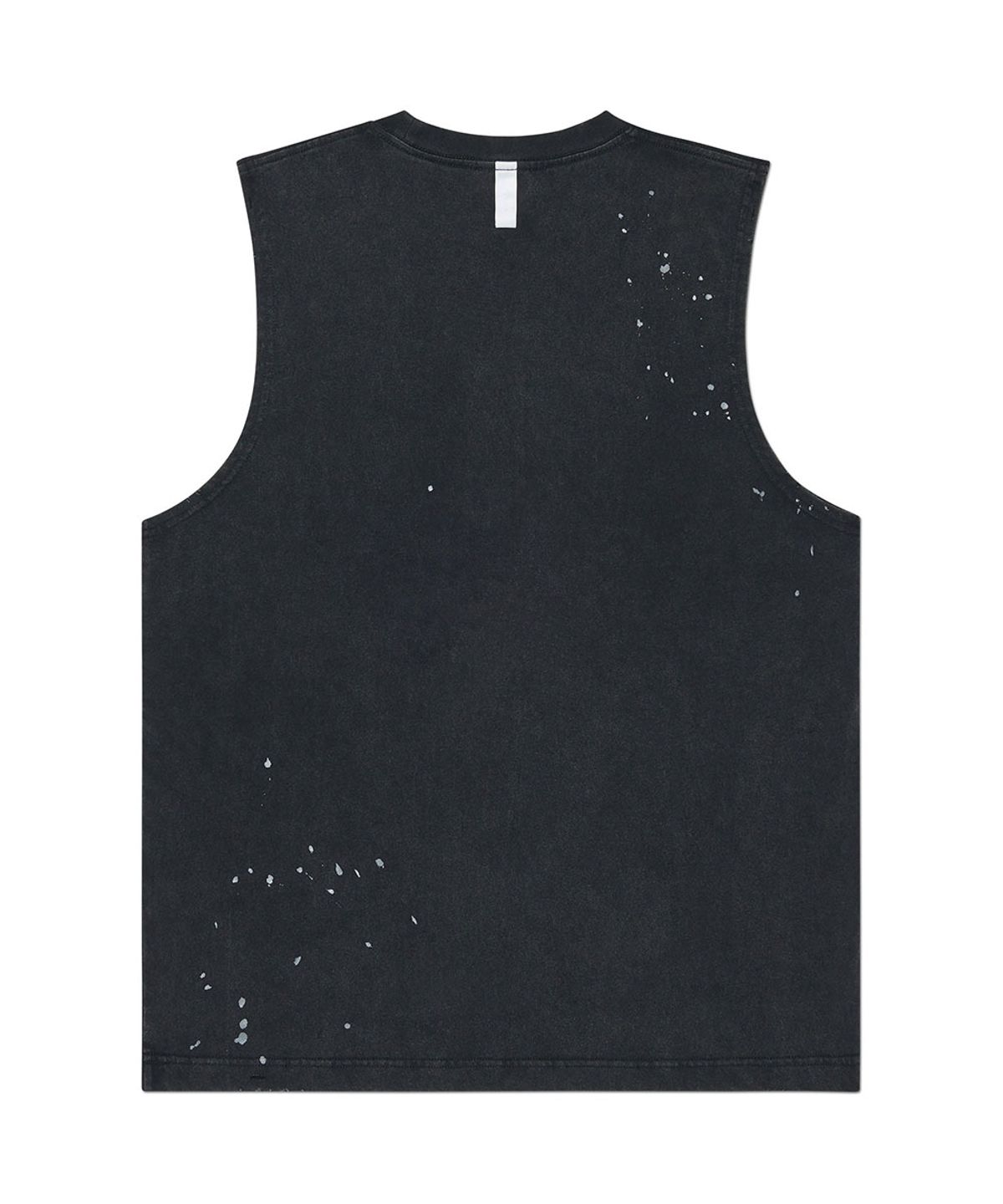 노매뉴얼(NOMANUAL) JOUST WASHED SLEEVELESS TEE - WASHED BLACK
