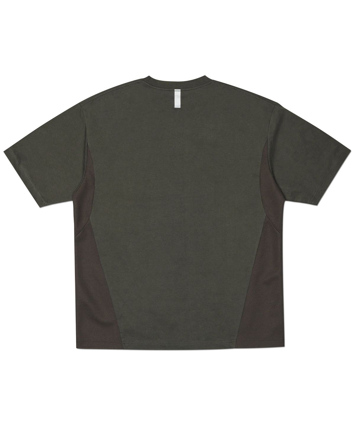 노매뉴얼(NOMANUAL) W.B T-SHIRT - CHARCOAL