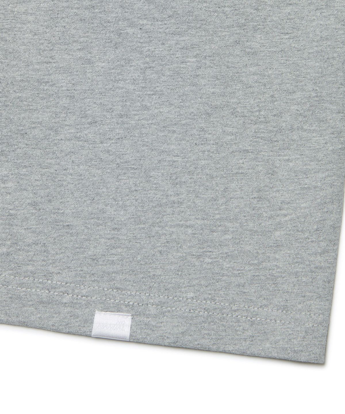 노매뉴얼(NOMANUAL) NM CROP T-SHIRT - MELANGE