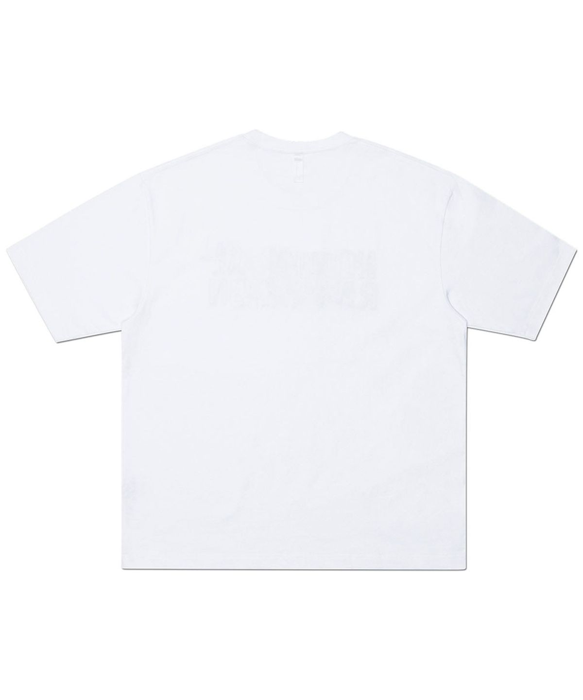 노매뉴얼(NOMANUAL) PAISLEY APPLIQUE T-SHIRT - WHITE