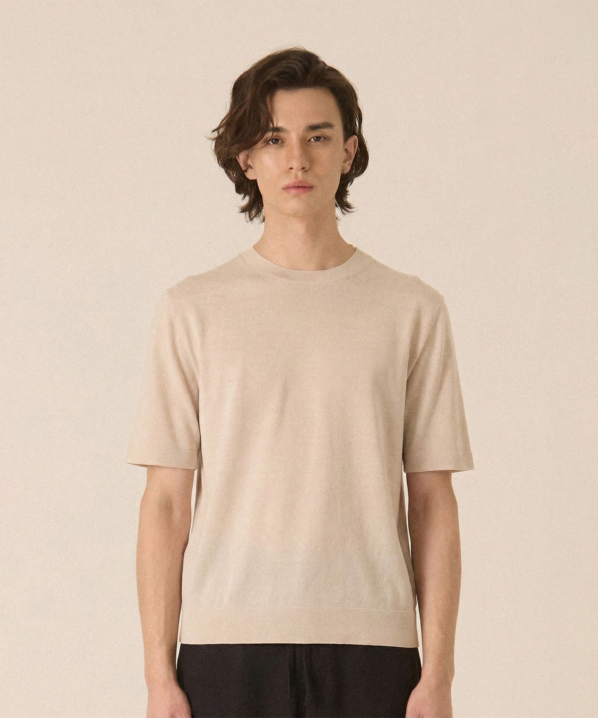 컷즈(CUTZ) 메리노 울 크루넥 니트 -3color