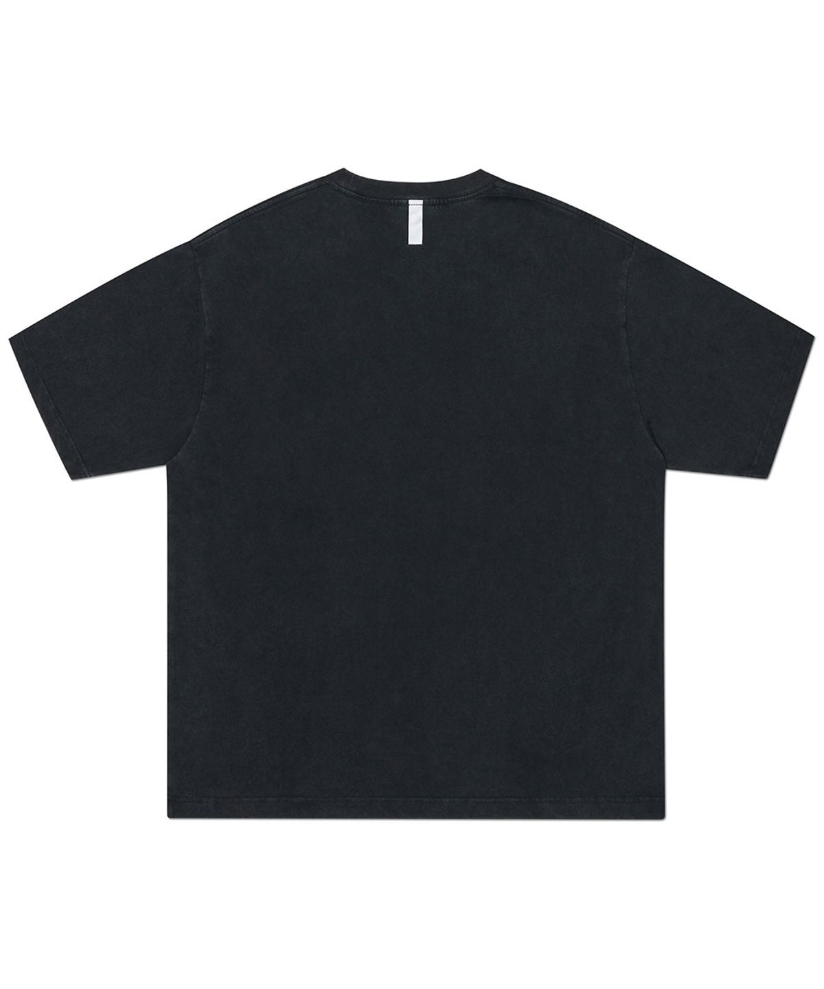 노매뉴얼(NOMANUAL) RAWMARK T-SHIRT - WASHED BLACK