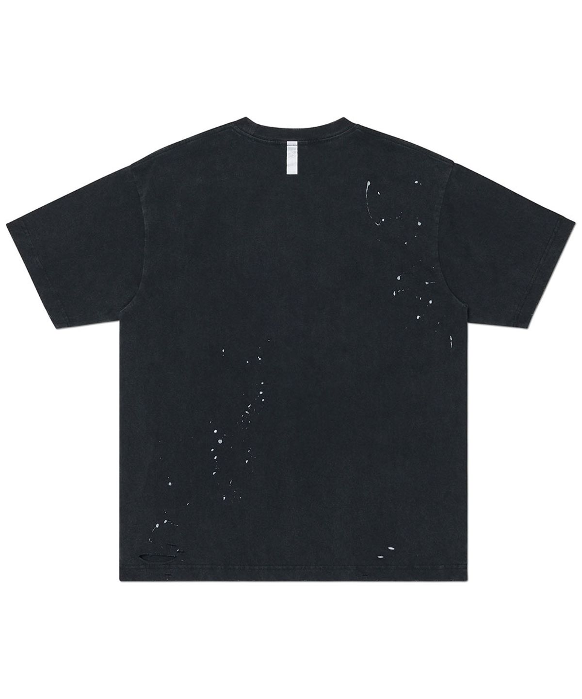 노매뉴얼(NOMANUAL) NM VINTAGE T-SHIRT - WASHED BLACK