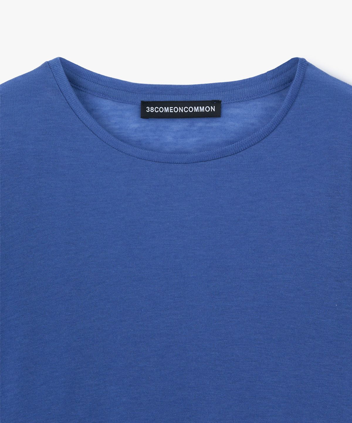 38컴온커먼(38COMEONCOMMON) Sheer Touch Long Sleeve (Blue)