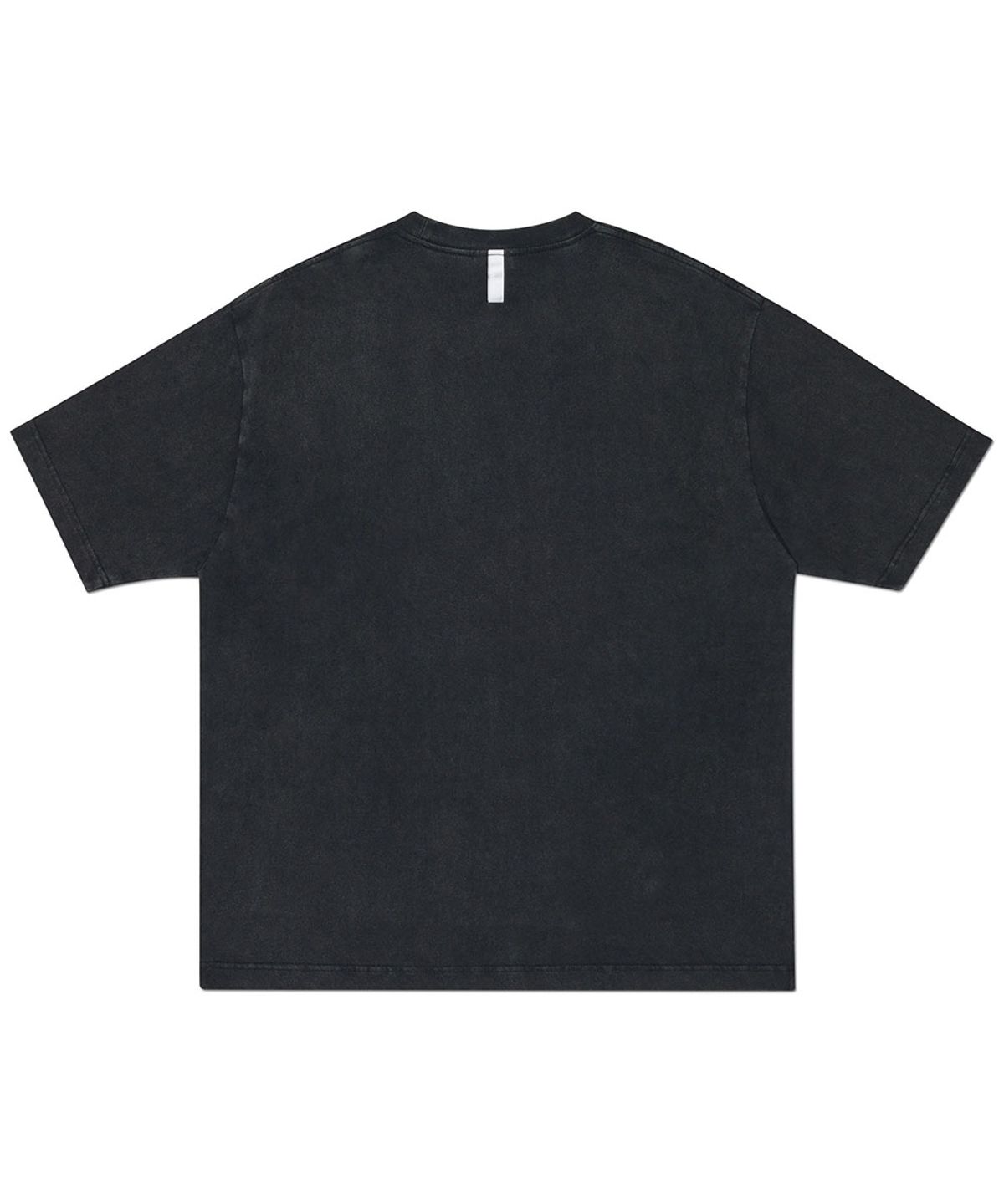노매뉴얼(NOMANUAL) LIGHTNING RAW VISION T-SHIRT - WASHED BLACK
