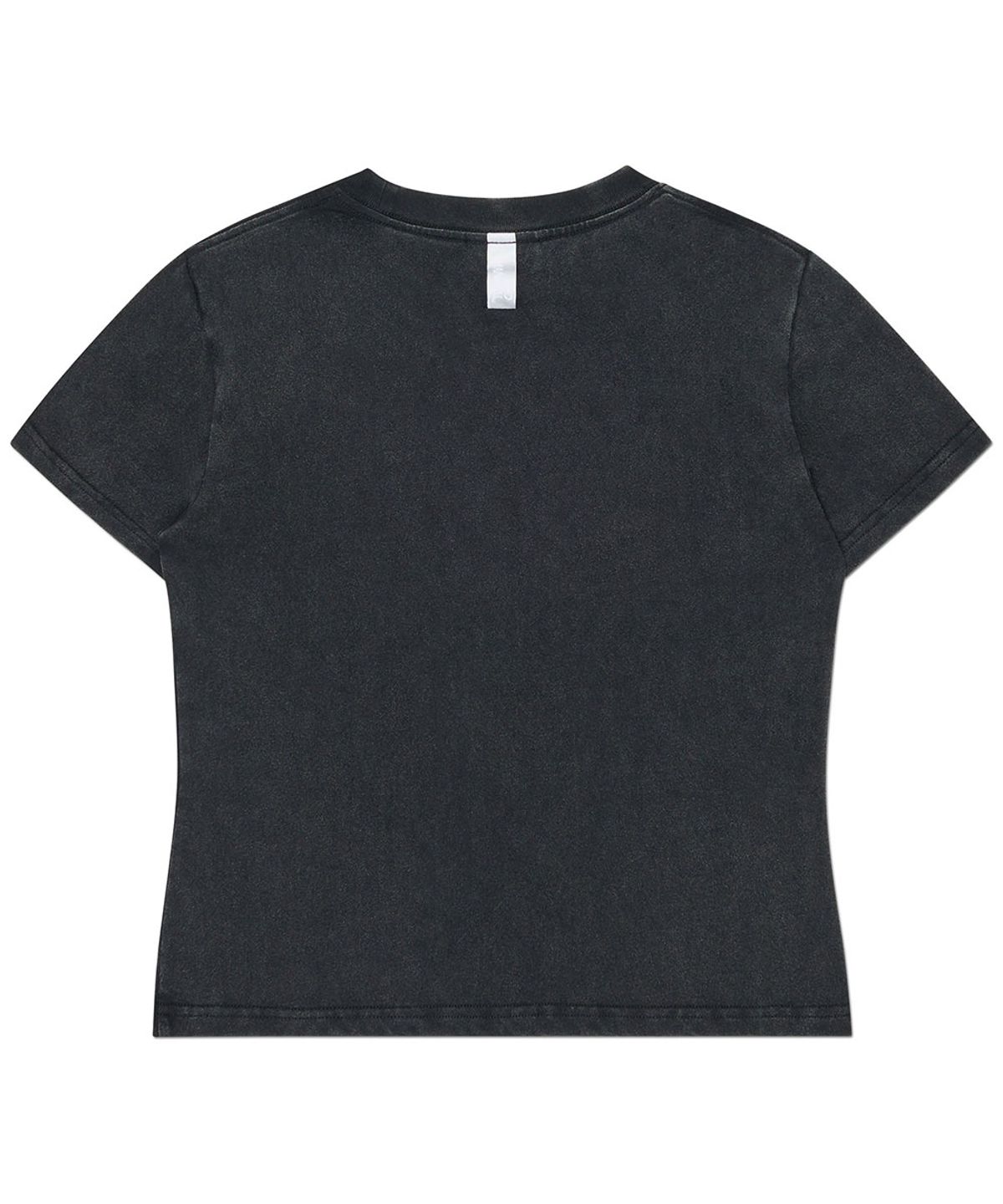 노매뉴얼(NOMANUAL) LAYERED ARCH GRAPHIC T-SHIRT (WOMAN) - WASHED BLACK