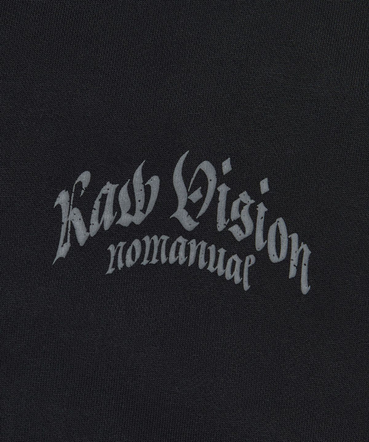 노매뉴얼(NOMANUAL) F.P HOODED ZIP-UP - BLACK
