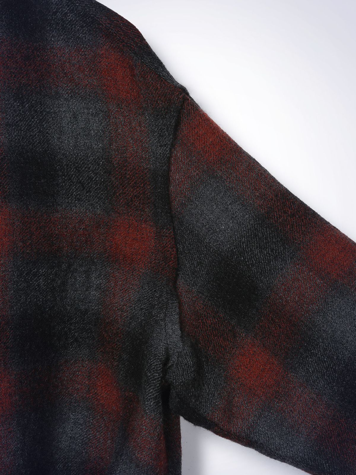 하우스공칠이씨(HAUS072C) WOOL CHECK SHIRT RED PT