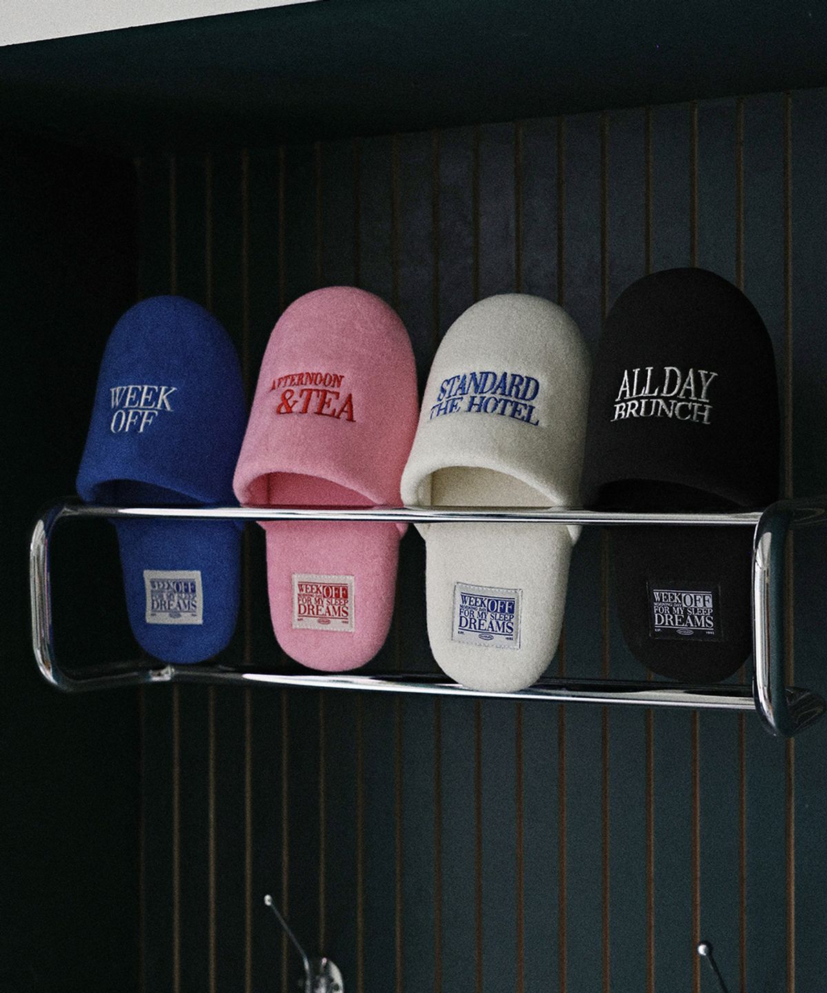 오셀픽(OHSELPIC) (uni) 스위트 호텔 테리 룸 슬리퍼 메모리폼 층간소음 실내화_2Size 아이보리