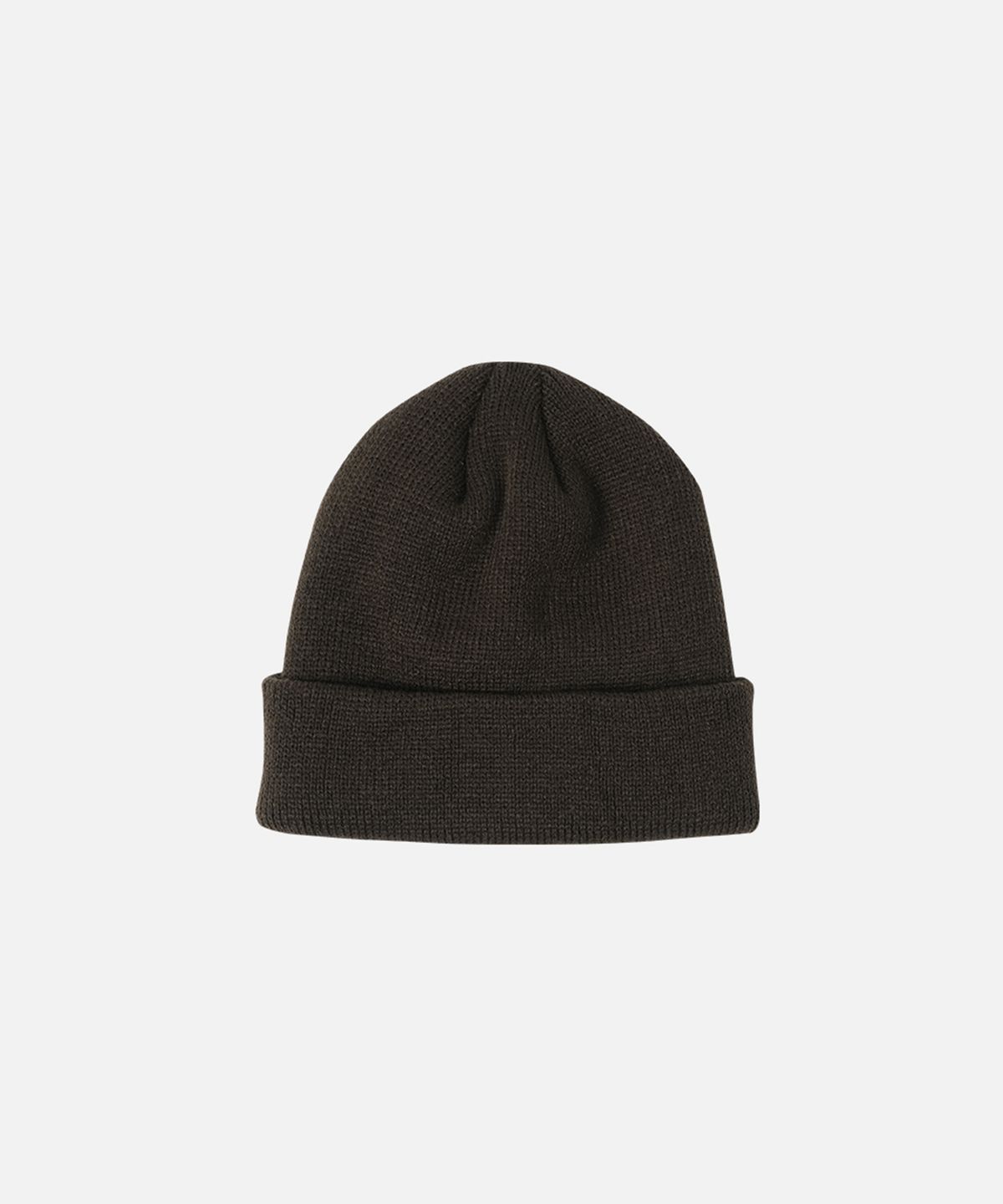 맨하탄레코즈(MANHATTAN RECORDS) MR Oval Logo Beanie - Brown