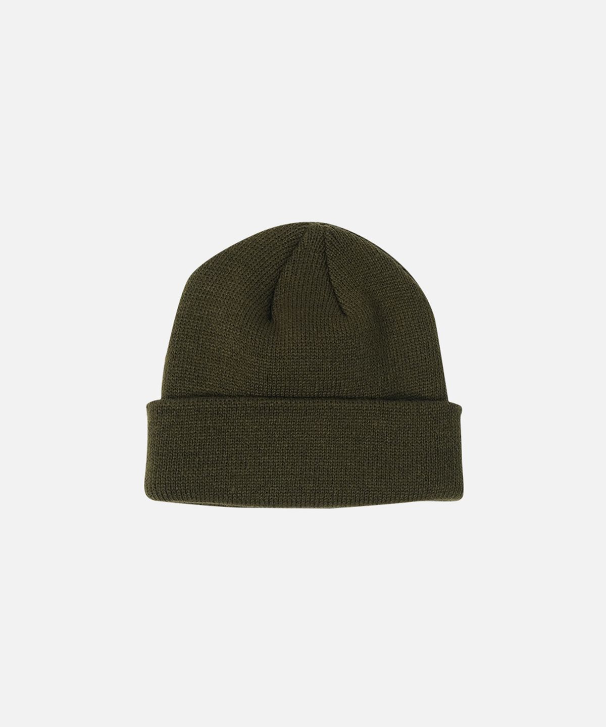 맨하탄레코즈(MANHATTAN RECORDS) MR OE Logo Beanie - Olive