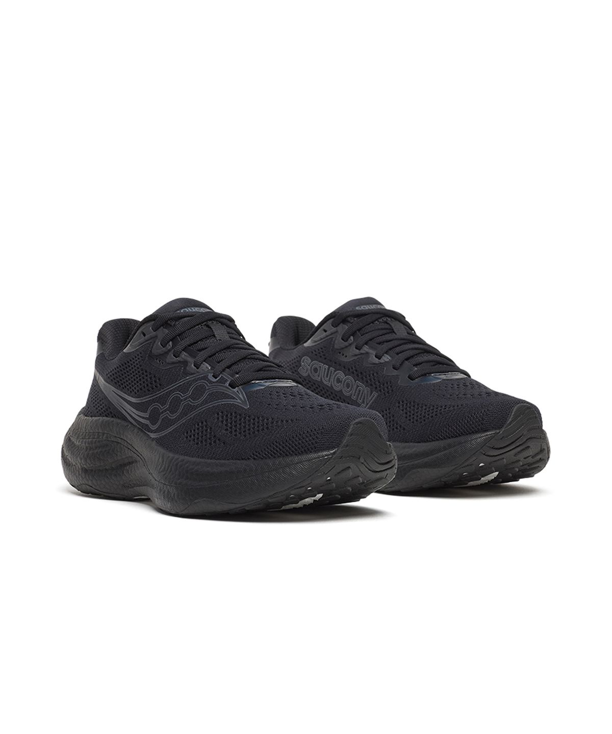 써코니(SAUCONY) (여성) 라이드 19 와이드 - 트리플 블랙 / S11056-101