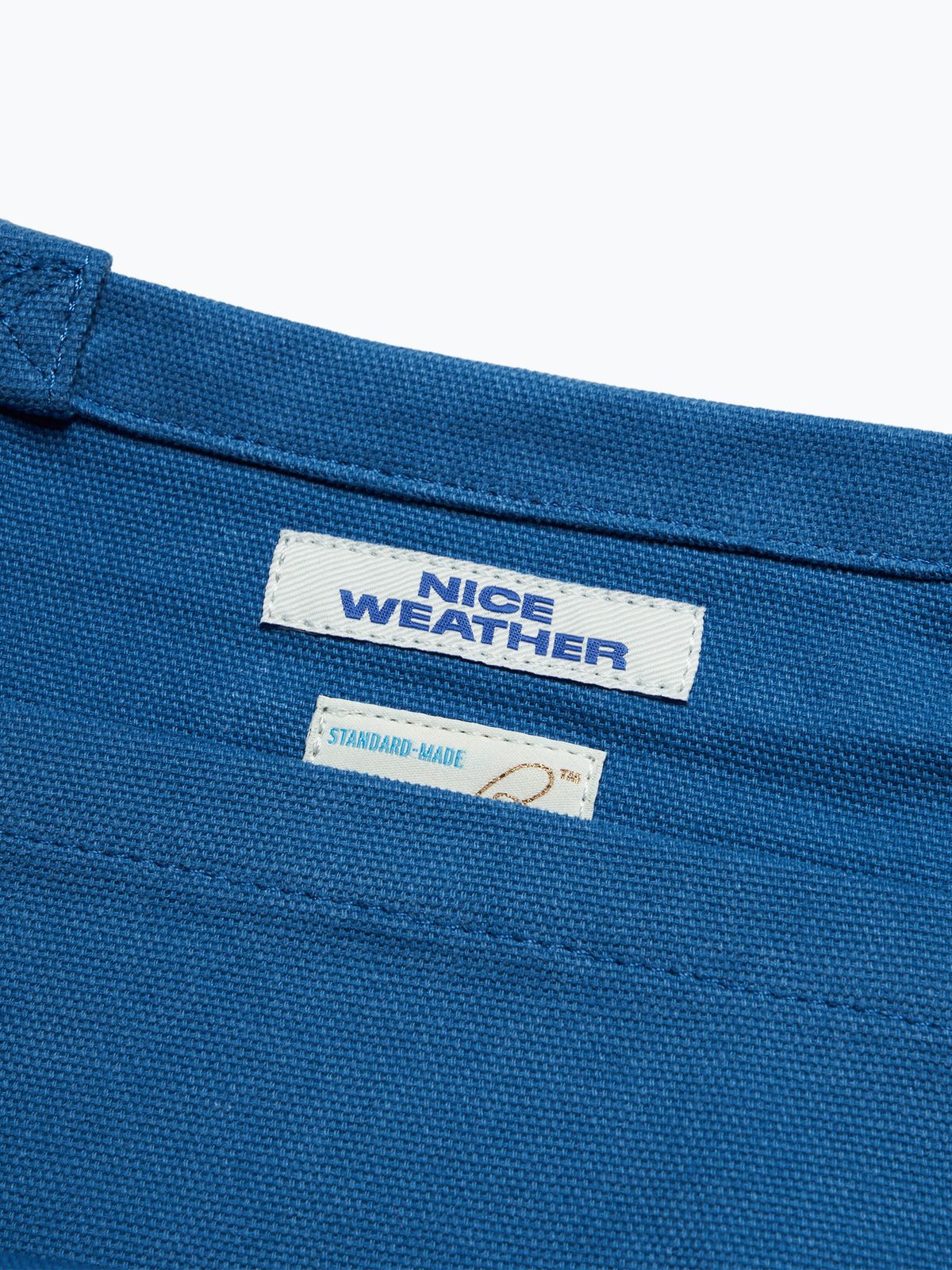 나이스웨더(NICEWEATHER) NW NWSS 토트백 (블루)