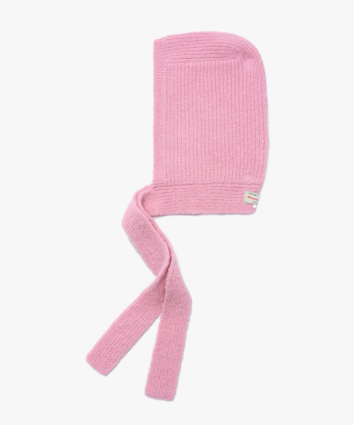 38컴온커먼(38COMEONCOMMON) Alpaca Blend Balaclava Muffler (Pink)